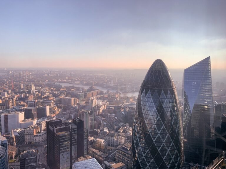 View of London and the Gherkin