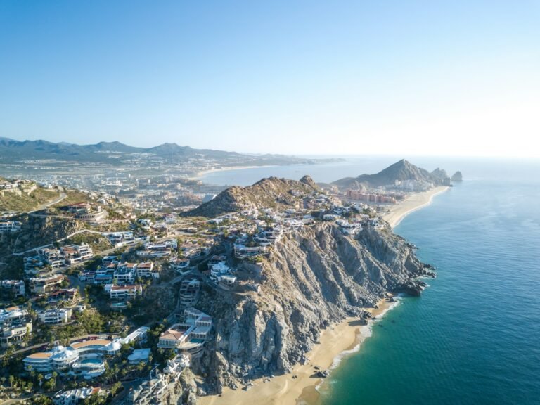Aerial view of Cabo San Lucas